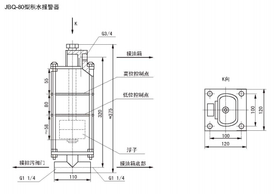 JBQ型積水報警器